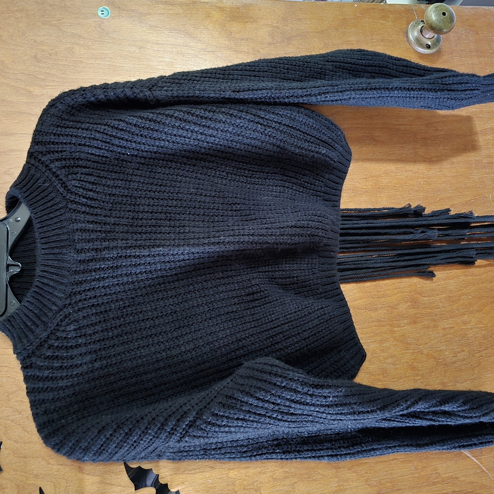 Black Mockneck Sweater